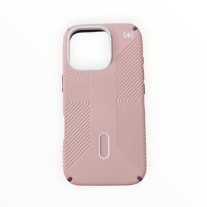 M3-U Speck Presidio2‎ Grip MagSafe ClickLock Case iPhone 16 Pro Wednesday Pink